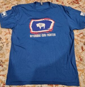 Wyoming Gun Fighter Tee 2XL